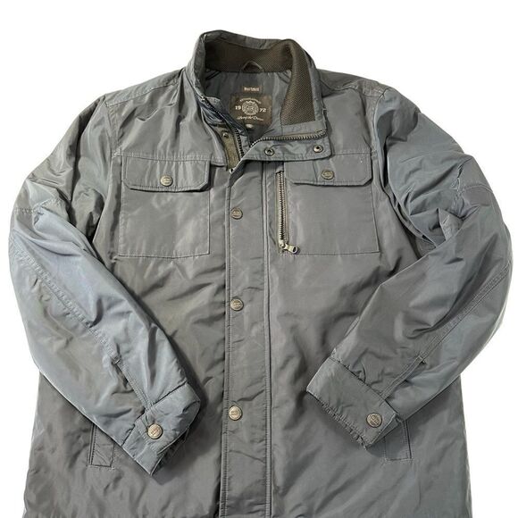 Buffalo by David Bitton Nylon Quilted Utility Jacket in Navy Blue, Large - Picture 9 of 13